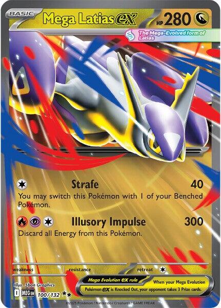 Mega Latias ex (100/132) [Mega Evolution: Base Set] | Jack's On Queen