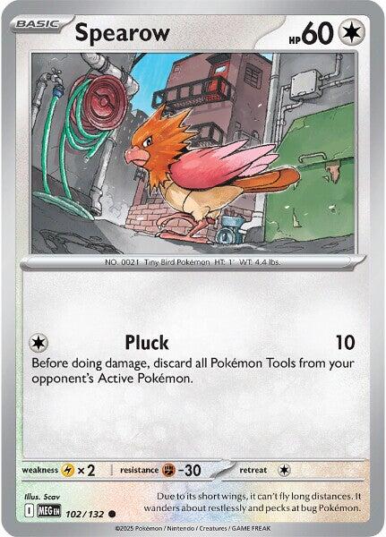 Spearow (102/132) [Mega Evolution: Base Set] | Jack's On Queen