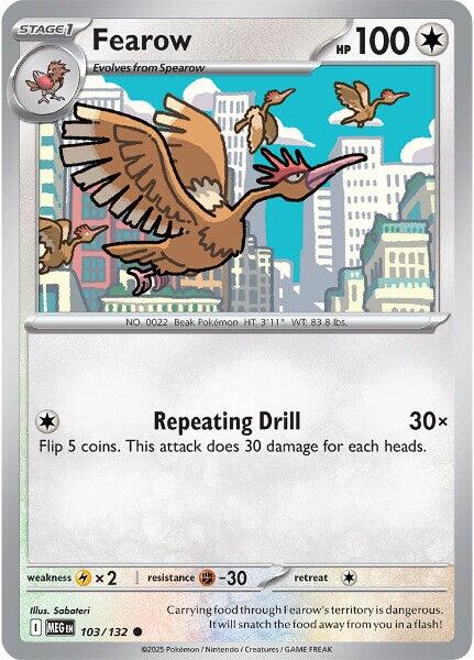 Fearow (103/132) [Mega Evolution: Base Set] | Jack's On Queen