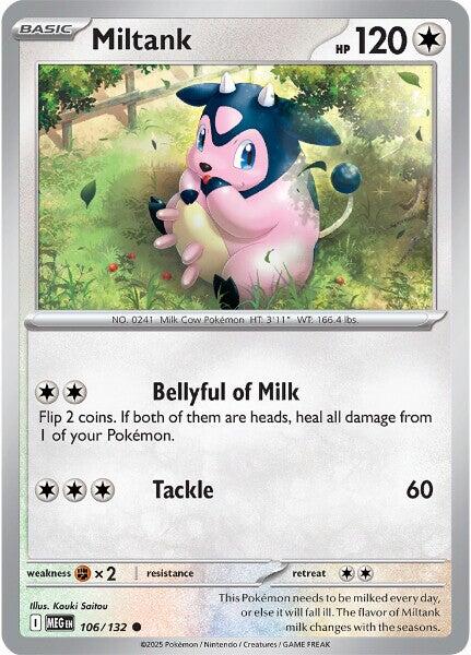 Miltank (106/132) [Mega Evolution: Base Set] | Jack's On Queen