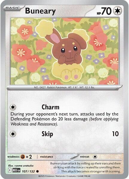 Buneary (107/132) [Mega Evolution: Base Set] | Jack's On Queen