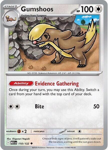 Gumshoos (110/132) [Mega Evolution: Base Set] | Jack's On Queen