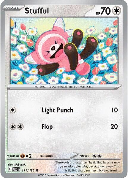 Stufful (111/132) [Mega Evolution: Base Set] | Jack's On Queen