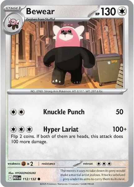 Bewear (112/132) [Mega Evolution: Base Set] | Jack's On Queen