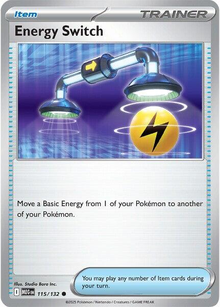 Energy Switch (115/132) [Mega Evolution: Base Set] | Jack's On Queen
