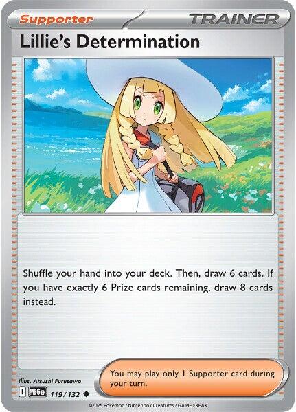 Lillie's Determination (119/132) [Mega Evolution: Base Set] | Jack's On Queen