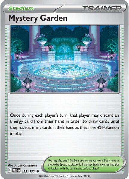 Mystery Garden (122/132) [Mega Evolution: Base Set] | Jack's On Queen