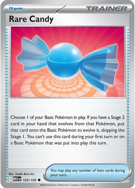 Rare Candy (125/132) [Mega Evolution: Base Set] | Jack's On Queen