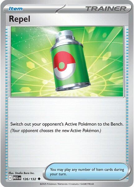 Repel (126/132) [Mega Evolution: Base Set] | Jack's On Queen
