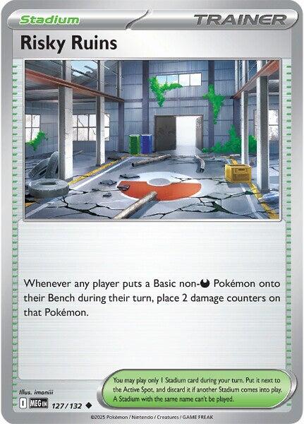 Risky Ruins (127/132) [Mega Evolution: Base Set] | Jack's On Queen