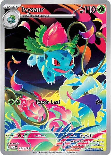 Ivysaur (134/132) [Mega Evolution: Base Set] | Jack's On Queen