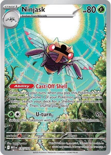 Ninjask (137/132) [Mega Evolution: Base Set] | Jack's On Queen