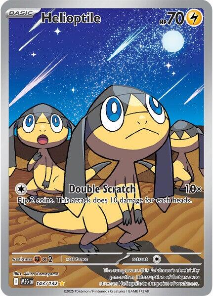 Helioptile (143/132) [Mega Evolution: Base Set] | Jack's On Queen