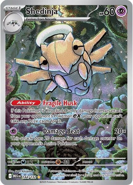 Shedinja (144/132) [Mega Evolution: Base Set] | Jack's On Queen