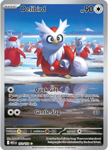 Delibird (152/132) [Mega Evolution: Base Set] | Jack's On Queen