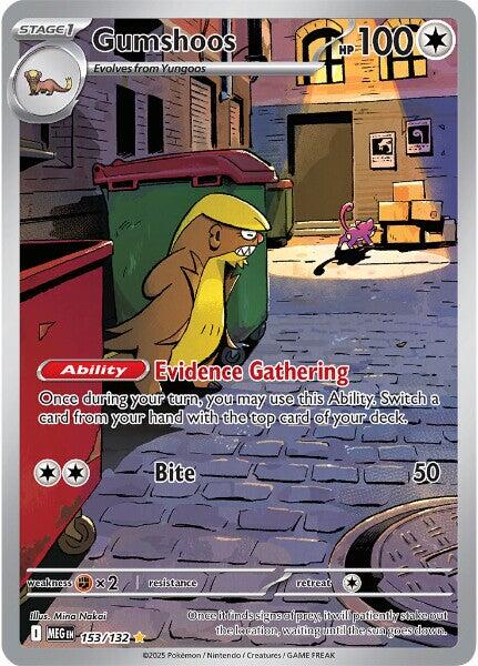 Gumshoos (153/132) [Mega Evolution: Base Set] | Jack's On Queen