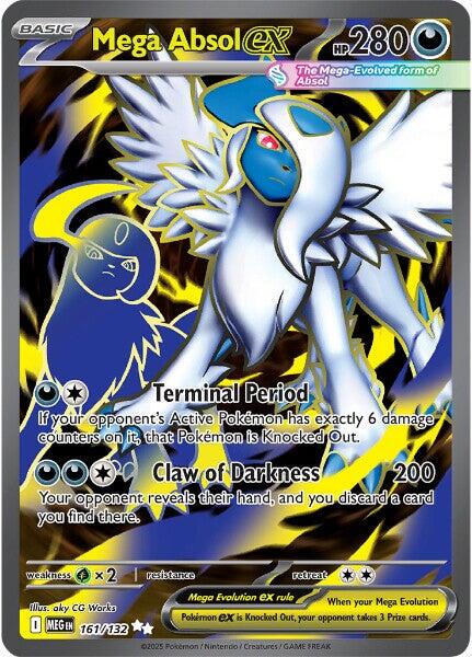 Mega Absol ex (161/132) [Mega Evolution: Base Set] | Jack's On Queen