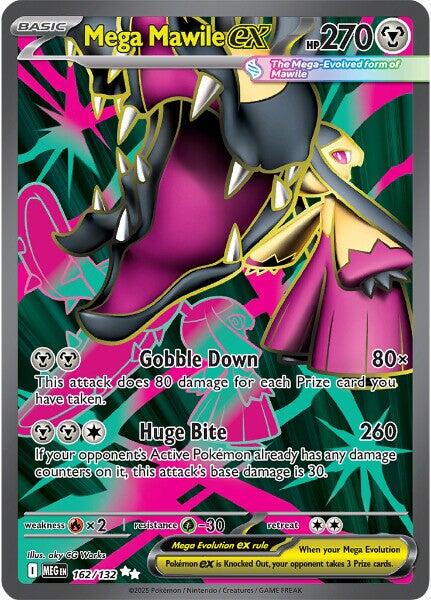 Mega Mawile ex (162/132) [Mega Evolution: Base Set] | Jack's On Queen