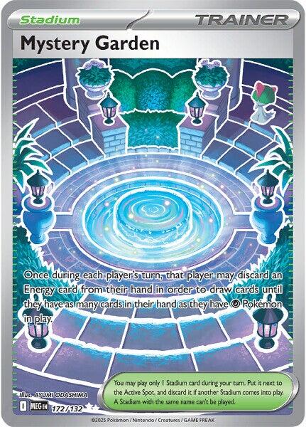 Mystery Garden (172/132) [Mega Evolution: Base Set] | Jack's On Queen