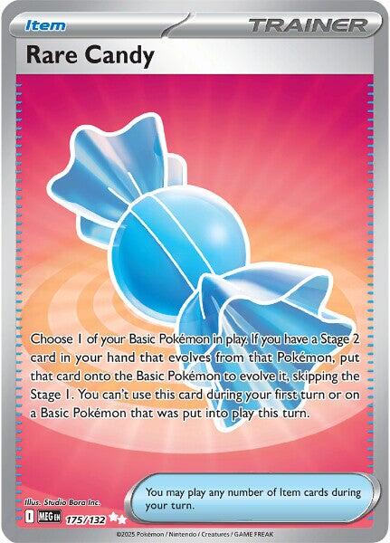 Rare Candy (175/132) [Mega Evolution: Base Set] | Jack's On Queen