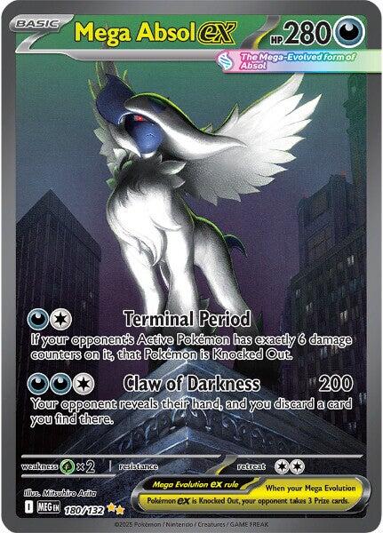 Mega Absol ex (180/132) [Mega Evolution: Base Set] | Jack's On Queen