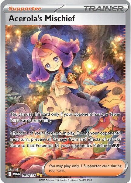Acerola's Mischief (183/132) [Mega Evolution: Base Set] | Jack's On Queen