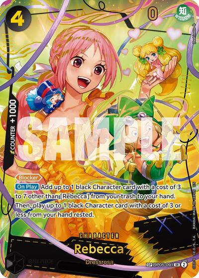Rebecca (SP) (OP05-091) [Premium Booster -The Best- Vol. 2] | Jack's On Queen