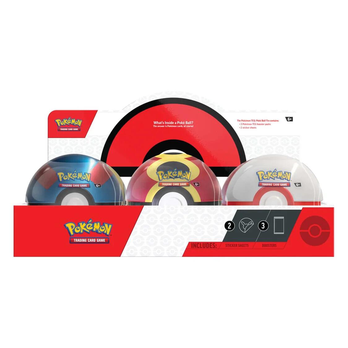 Poke Ball Tin - Display (2025) | Jack's On Queen