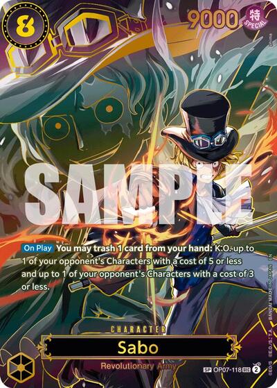 Sabo - OP07-118 (SP) (OP07-118) [Carrying On His Will] | Jack's On Queen