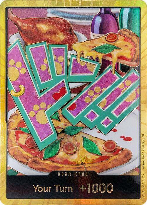 DON!! Card (Bonney) (Gold) [Premium Booster -The Best- Vol. 2] | Jack's On Queen