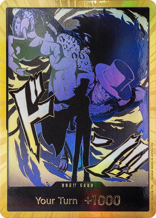 DON!! Card (Rob Lucci) (Gold) [Premium Booster -The Best- Vol. 2] | Jack's On Queen