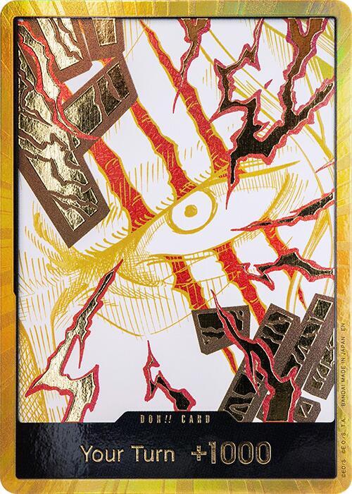 DON!! Card (Shanks) (Gold) [Premium Booster -The Best- Vol. 2] | Jack's On Queen