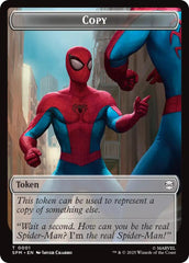 Copy // Human Citizen Double-Sided Token [Marvel's Spider-Man Tokens] | Jack's On Queen