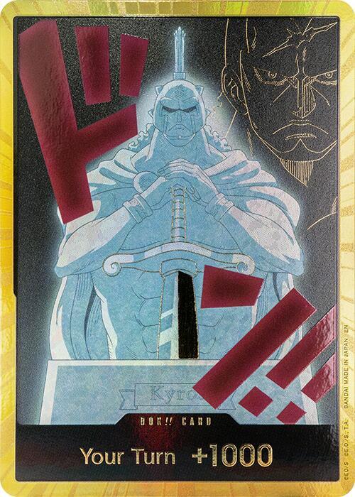 DON!! Card (Kyros) (Gold) [Premium Booster -The Best- Vol. 2] | Jack's On Queen