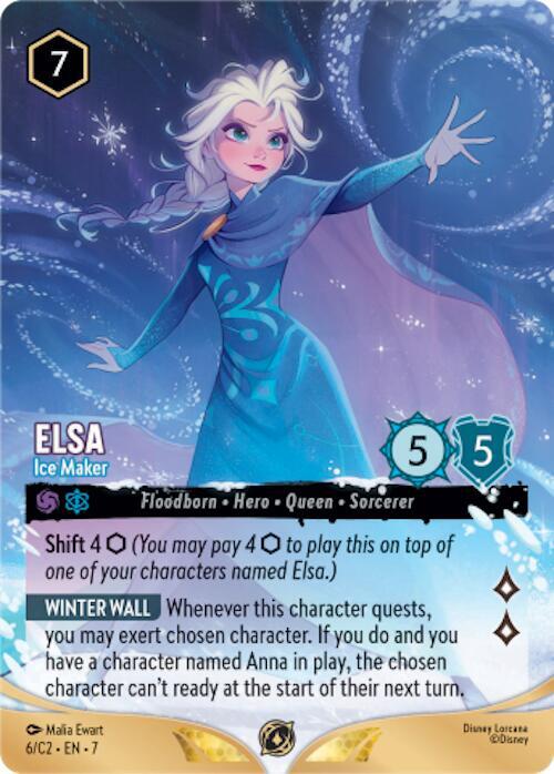 Elsa - Ice Maker (6) [Disney Lorcana Promo Cards] | Jack's On Queen