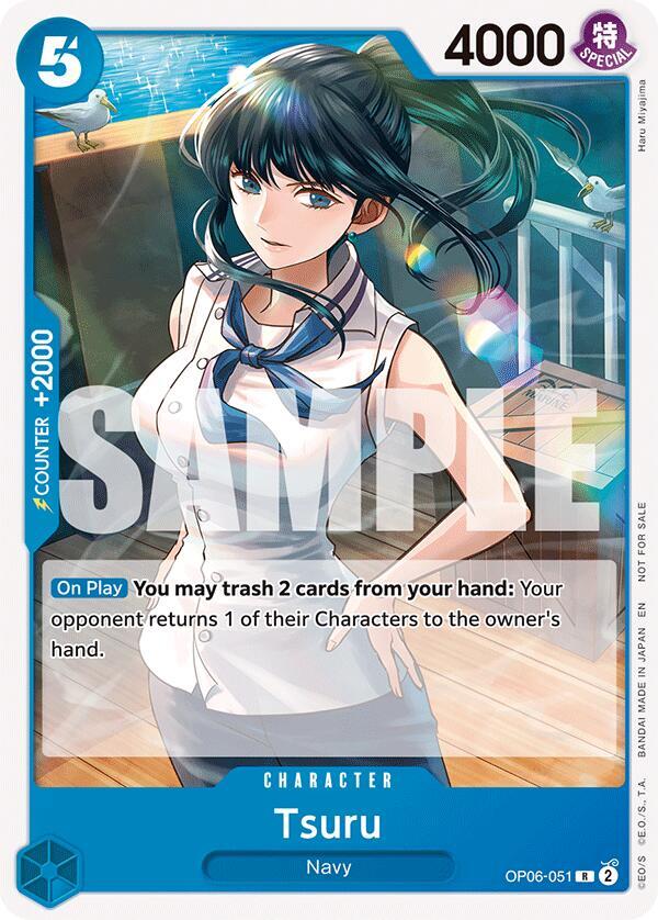 Tsuru (Tournament Pack 2025 Vol. 4) (OP06-051) [One Piece Promotion Cards] | Jack's On Queen