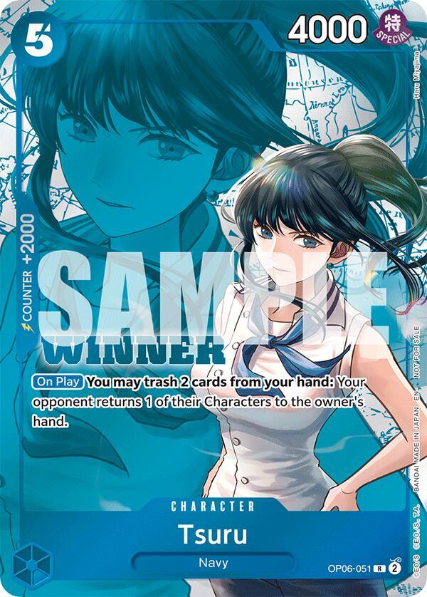 Tsuru (Winner Pack 2025 Vol. 4) (OP06-051) [One Piece Promotion Cards] | Jack's On Queen