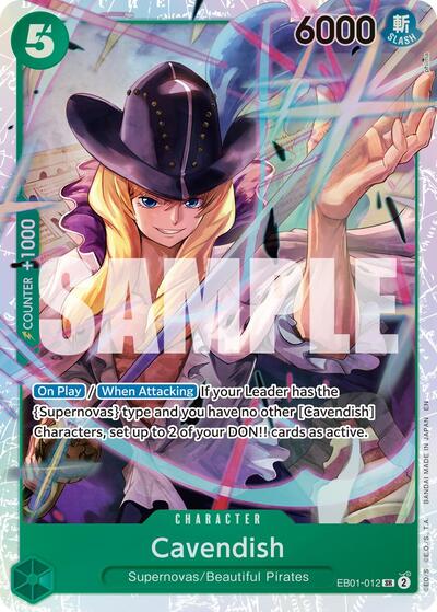Cavendish - EB01-012 (Reprint) (EB01-012) [Premium Booster -The Best- Vol. 2] | Jack's On Queen