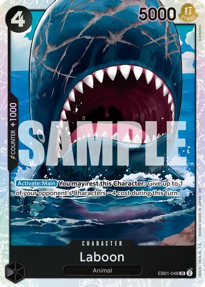 Laboon (Reprint) (EB01-048) [Premium Booster -The Best- Vol. 2] | Jack's On Queen