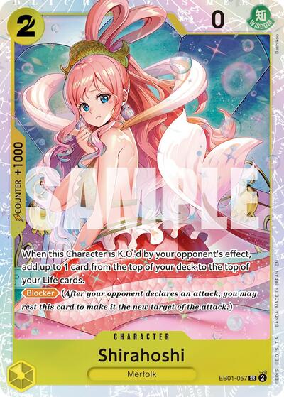 Shirahoshi (Reprint) (EB01-057) [Premium Booster -The Best- Vol. 2] | Jack's On Queen