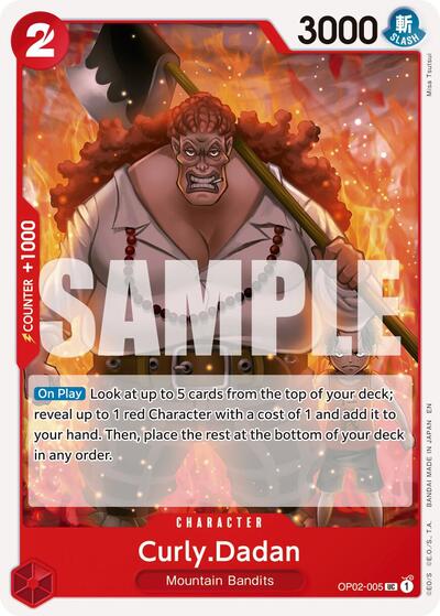 Curly.Dadan (Reprint) (OP02-005) [Premium Booster -The Best- Vol. 2] | Jack's On Queen