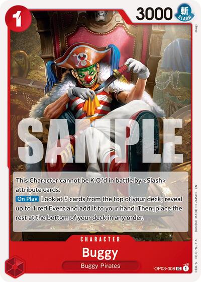 Buggy - OP03-008 (Reprint) (OP03-008) [Premium Booster -The Best- Vol. 2] | Jack's On Queen