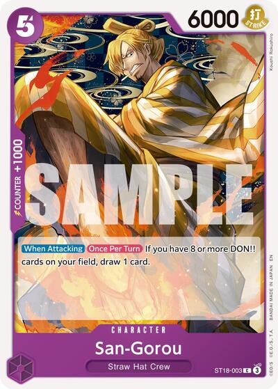 San-Gorou (Reprint) (ST18-003) [Premium Booster -The Best- Vol. 2] | Jack's On Queen