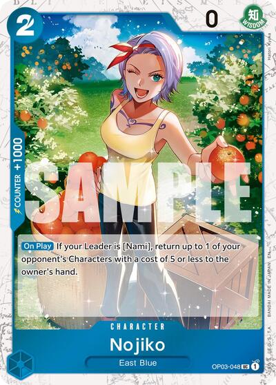 Nojiko (Pirate Foil) (OP03-048) [Premium Booster -The Best- Vol. 2] | Jack's On Queen