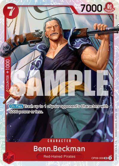 Benn.Beckman (Reprint) (OP09-009) [Premium Booster -The Best- Vol. 2] | Jack's On Queen