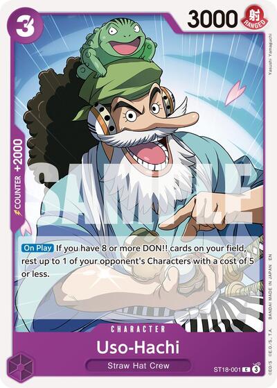 Uso-Hachi (Reprint) (ST18-001) [Premium Booster -The Best- Vol. 2] | Jack's On Queen
