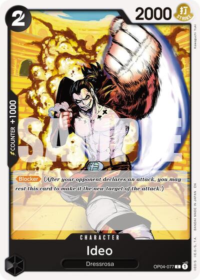 Ideo (Reprint) (OP04-077) [Premium Booster -The Best- Vol. 2] | Jack's On Queen