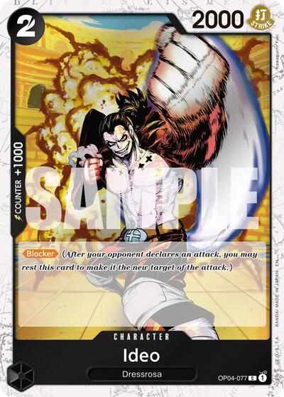 Ideo (Pirate Foil) (OP04-077) [Premium Booster -The Best- Vol. 2] | Jack's On Queen