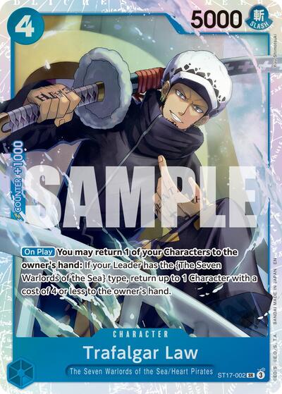 Trafalgar Law - ST17-002 (Reprint) (ST17-002) [Premium Booster -The Best- Vol. 2] | Jack's On Queen