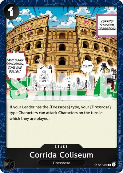 Corrida Coliseum (Pirate Foil) (OP04-096) [Premium Booster -The Best- Vol. 2] | Jack's On Queen